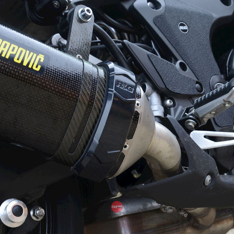 R&G Racing Akrapovic Hexagonal Exhaust P Black