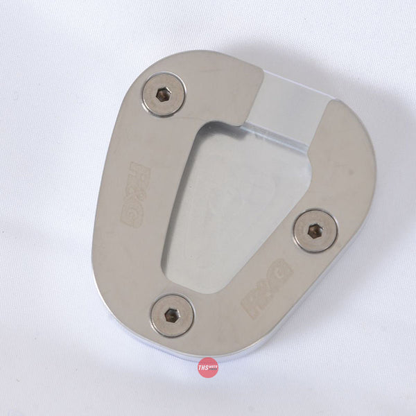 R&G Racing Kickstand Shoe Aprilia 750/1 Silver