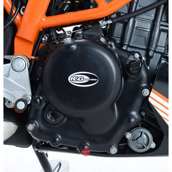 R&G Engine Case Cover Kit KTM 390 DUKE 13-15 and KTM RC 390 14-15 mode Black