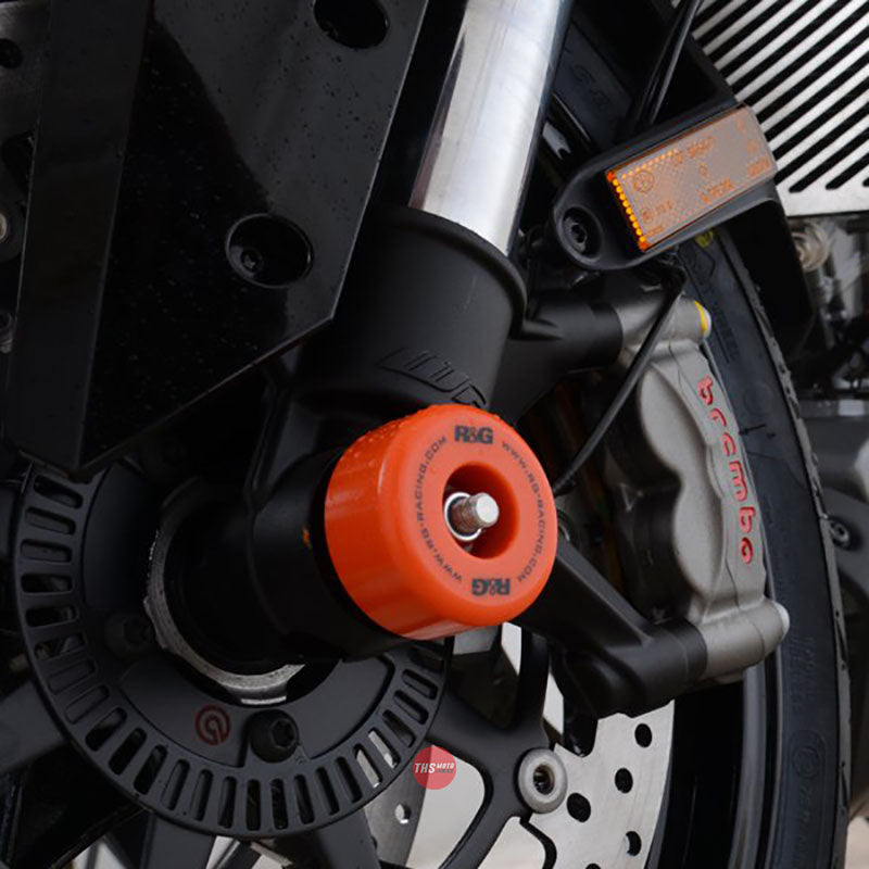 R&G Racing Fork Protectors KTM 1290 Super Duke GT 19- Orange