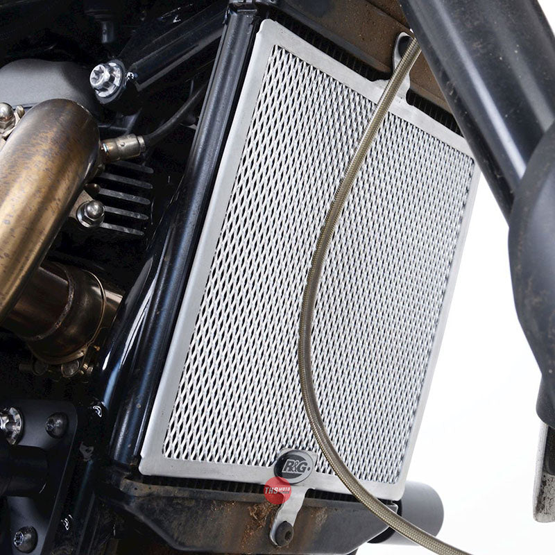 R&G Racing Radiator Guard Triumph 1200 Scrambler XC 2019 Black