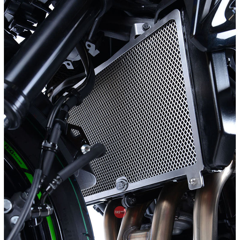 R&G Racing Radiator Guard Kawasa Black