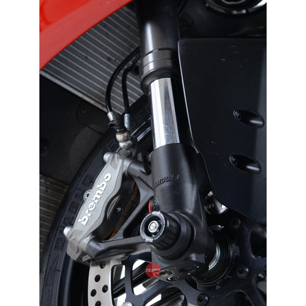 R&G Fork Protectors Ducati Panigale 899/959/1199/1199S/1199R/1299/1299S , Black