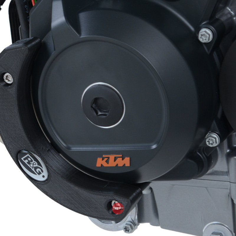 R&G Racing Eng Case Slider KTM 790 Duke LHS 2018 Black