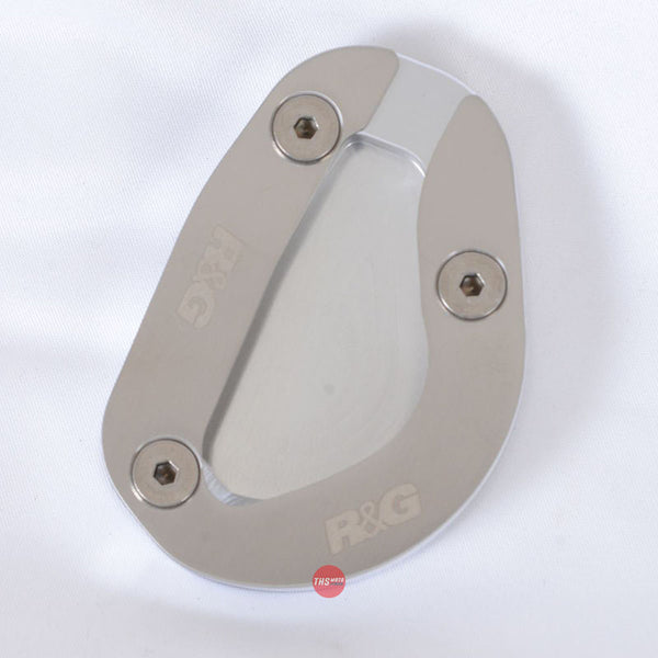 R&G Racing Kickstand Shoe Kawasaki GTR1 Silver