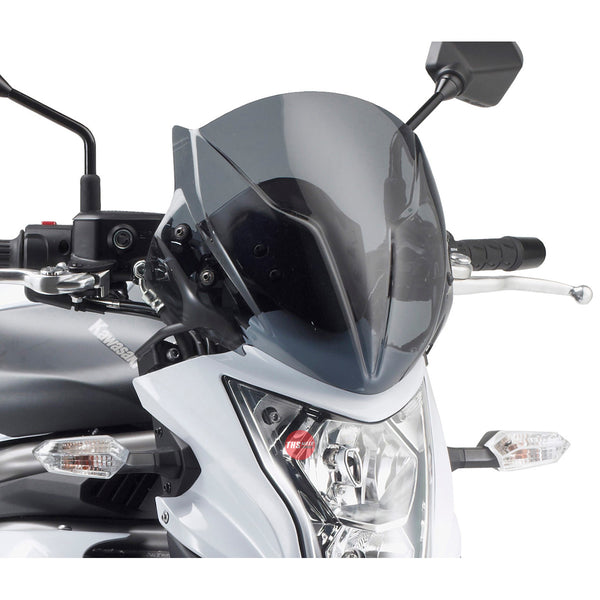 Givi Screen Kawasaki ER-6N / ER-6F 650 '12-'16 SMOKED 32x30cm