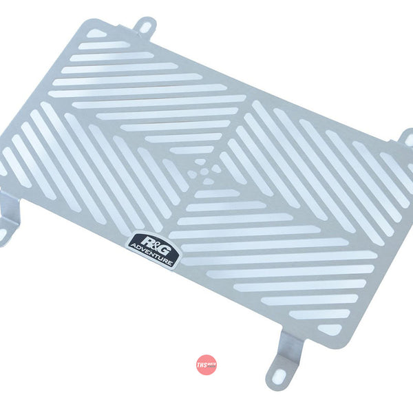 R&G Racing Steel Radiator Guard Kawasaki Versys X-250/300 Stainless