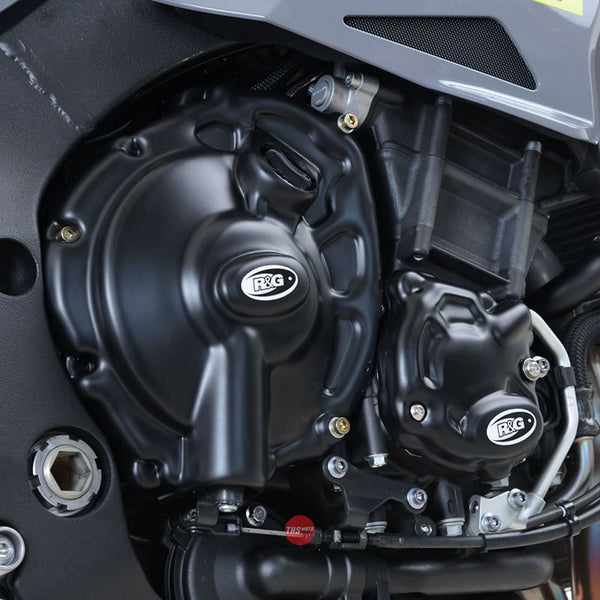 R&G Engine Case Cover Kit Yamaha MT-10 16- Black