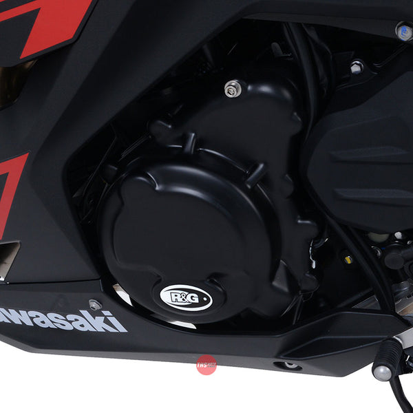 R&G Racing Engine Case Cover Kawasaki Ninja 400 2018 (LHS) Black