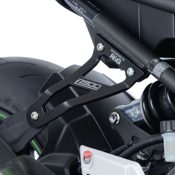 R&G Exhaust Hanger the Kawasaki Z900 17 Black