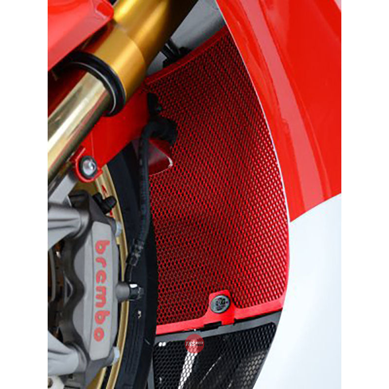 R&G Racing Radiator Guard Honda Red