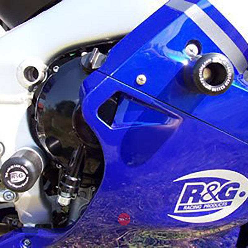 R&G Racing Crash Protector Frame Slider Yamaha YZF-R1 00-01 White