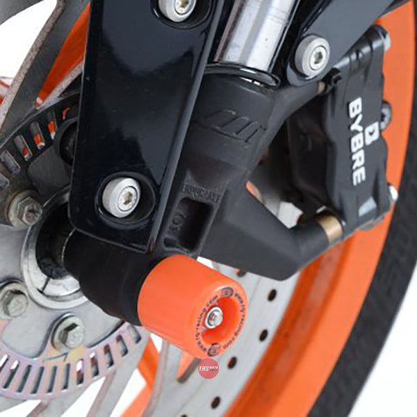 R&G Racing Fork protectors KTM 390 Duke Vitpilen/Svartpilen 18- Orange