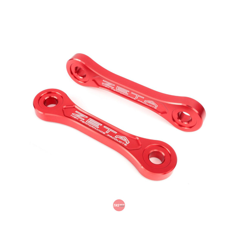 ZETA Suspension Lowering Link -30mm Fits Suzuki Red ZE56-05582