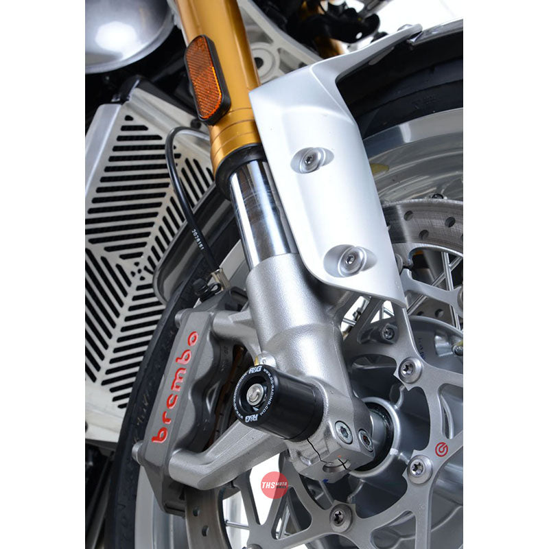 R&G Fork Protectors the Triumph Thruxton 1200R 16- / Speed Twin 1200 ’19- Black