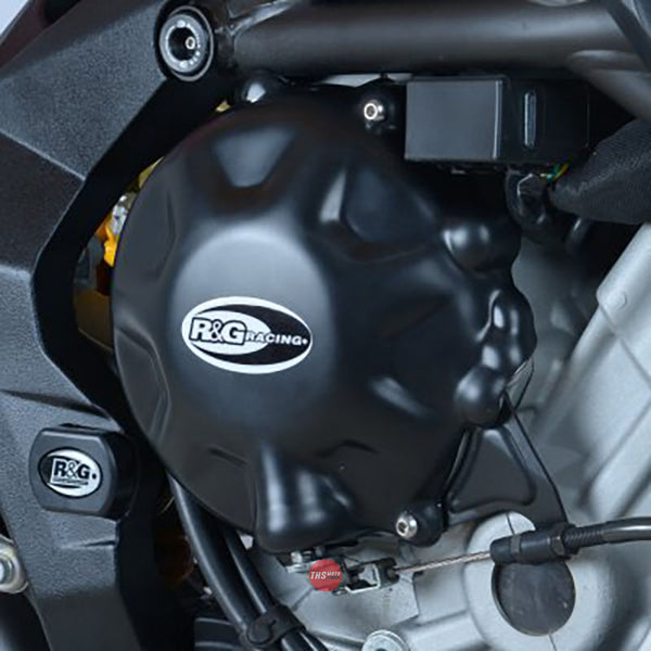 R&G Engine Case Covers MV Agusta F3 675 12- / F3 800 13- and Rivale 800 Black