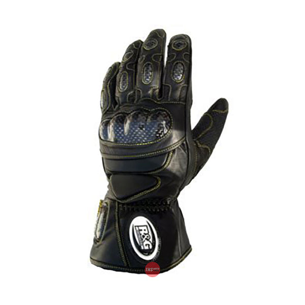 R&g Racing Leather Gloves M Black Medium