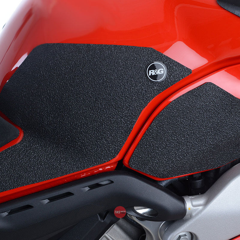 R&G Racing Ducati Panigale V4/V4S/S Tank Grips 4-Grip Kit R& Clear