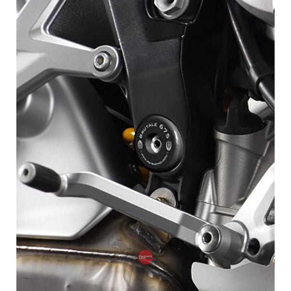 R&G Lower Frame Plug MV Agusta Brutale 675 Black