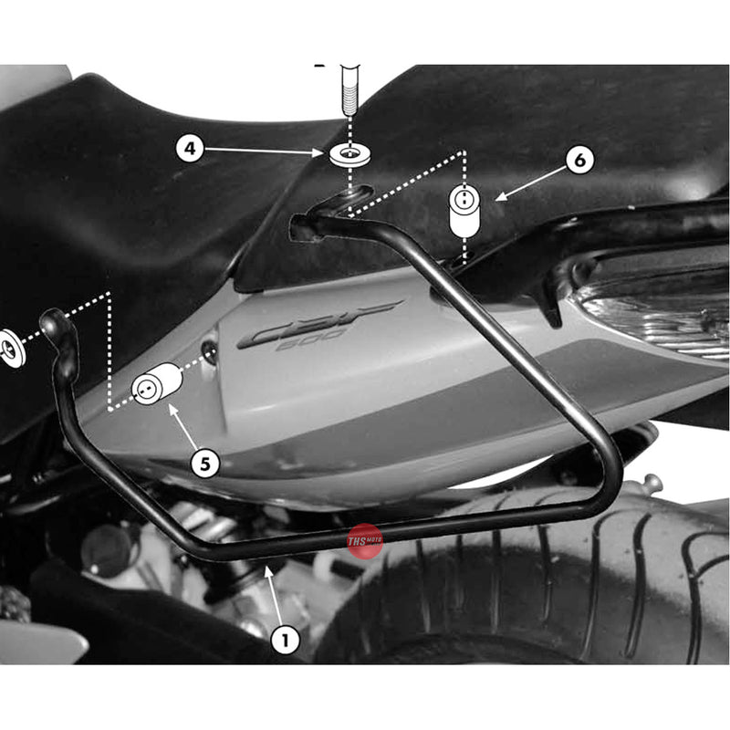 Givi Support Frame For Soft Bags Honda CBF500 / 600'04-'12 / CBF1000'06-'09