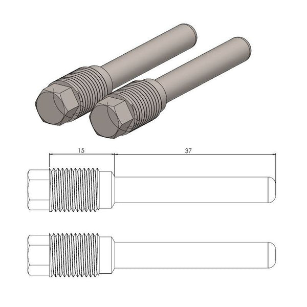 Moto Master Brake Pad Pin For Motomaster Caliper 210103