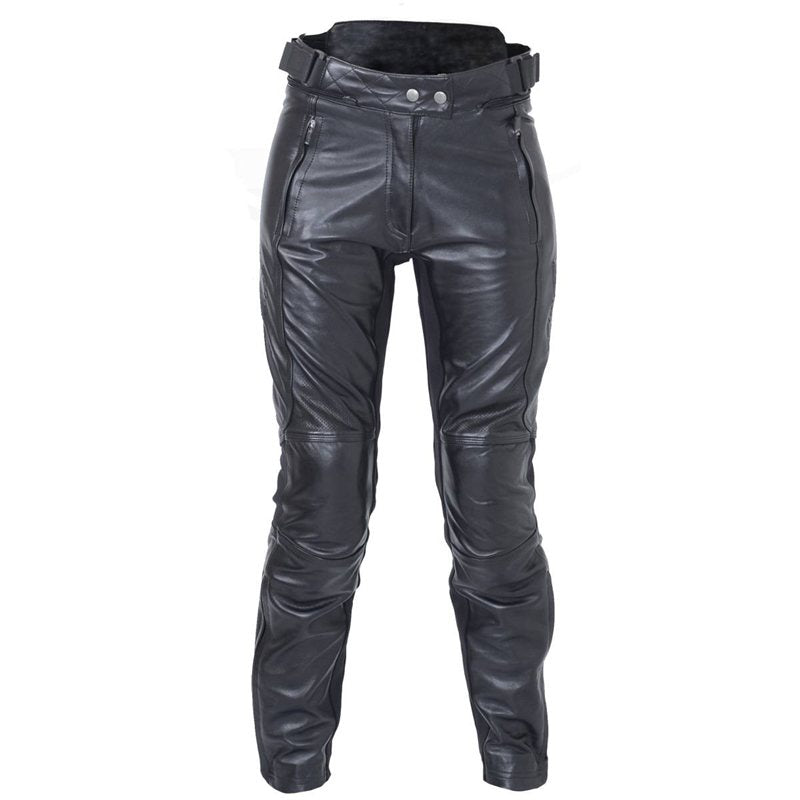 RST Ladies Kate Leather Pant Black 14 14 Womens 34" Waist