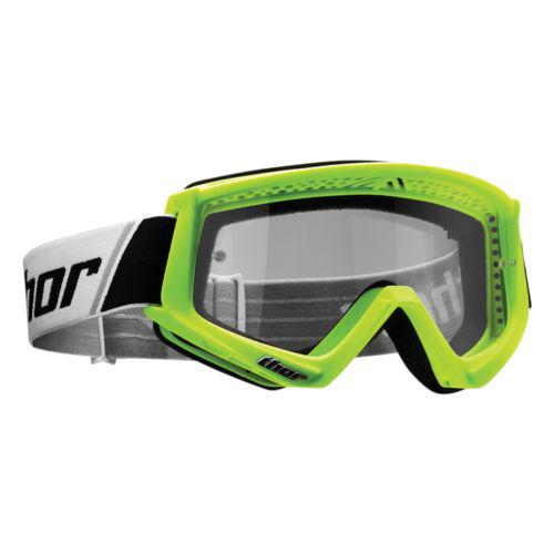 Thor Goggle MX Combat Flo Green Black