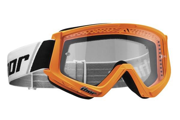 Thor Goggle Combat Flo Orange Black