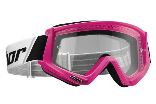 Thor Goggle Combat Flo Pink Black