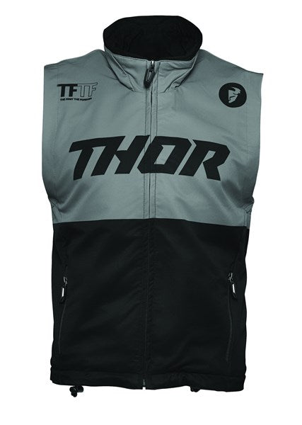 Thor Vest S21 MX Warmup M Black Charcoal Medium