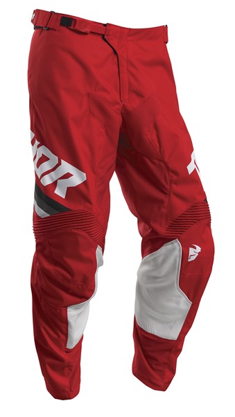 Thor Pants Pulse Pinner Red Wh S20 Red White 36 inch   36" Waist