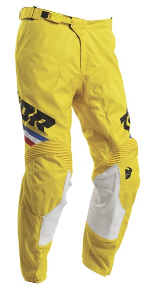 Thor Pants Pulse Pinner Yel Bl S20 Yellow Black 34 inch   34" Waist