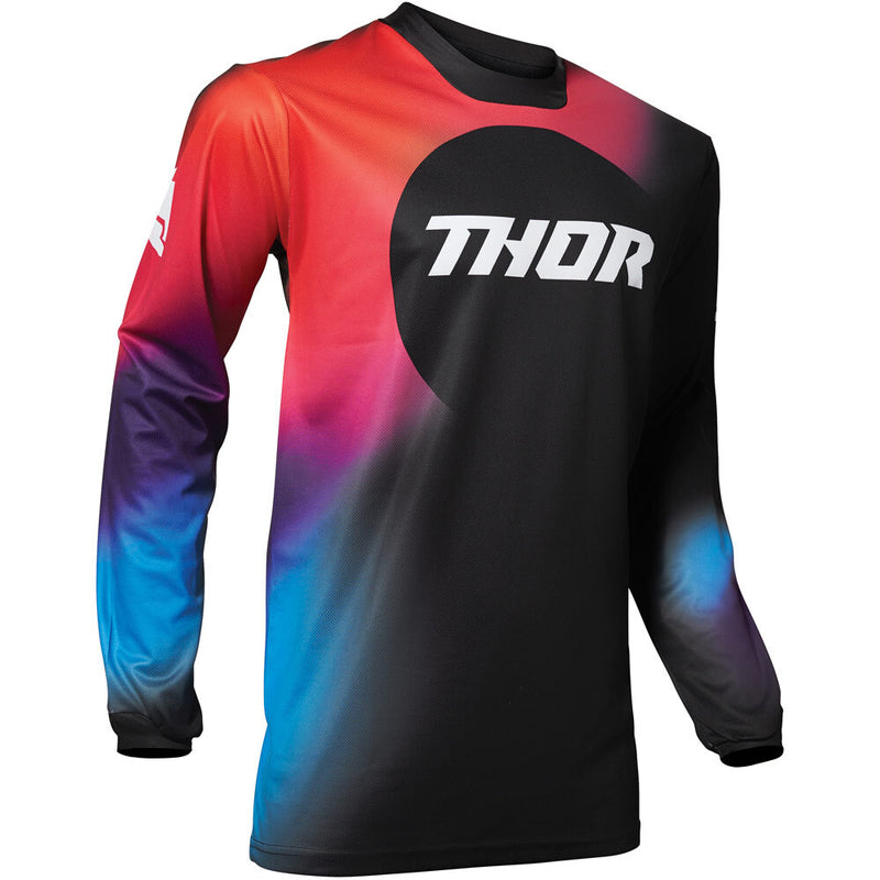 Thor Jersey Pulse Glow Mx S20 Black Medium