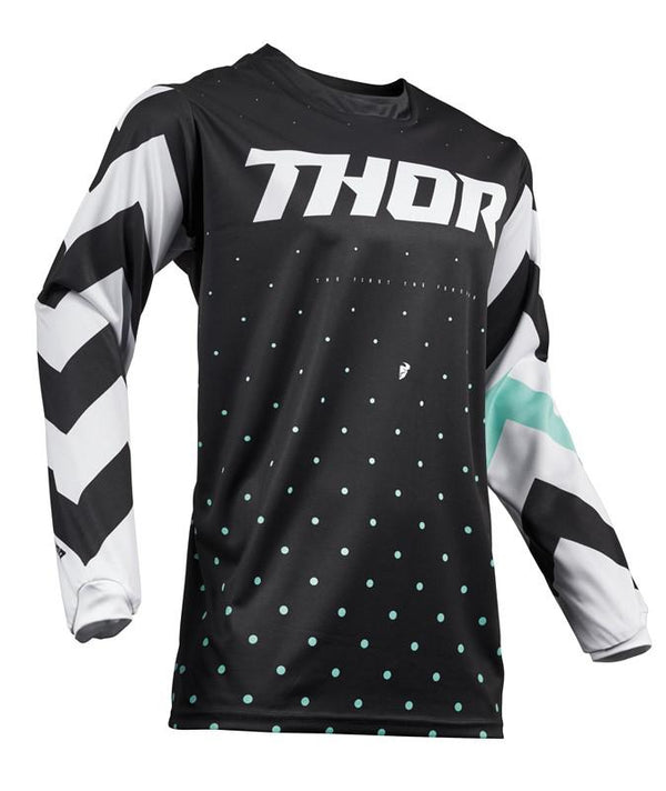 Thor Jersey S19 Pulse Stun Bk Wh XL