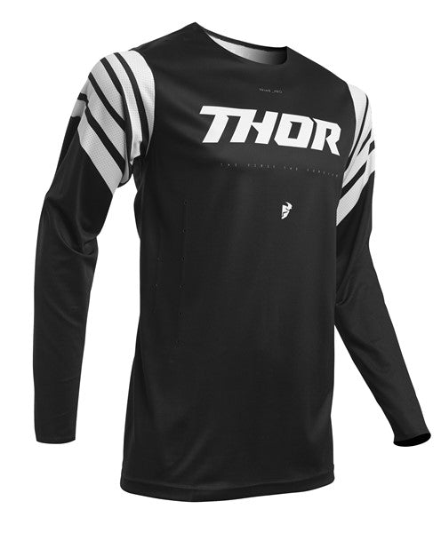 Thor Jersey Prime Pro Strut L S20 Black White Large