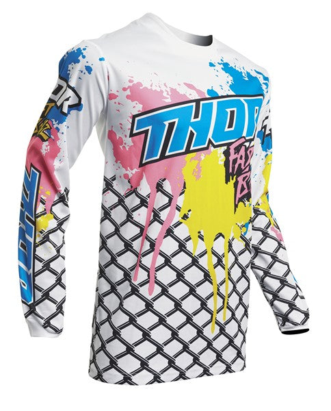 Thor Jersey Pulse Fast Boyz S S20 White Small