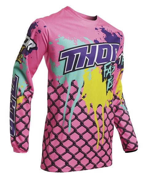 Thor Jersey Pulse Fast Boyz L S20 Pink Large