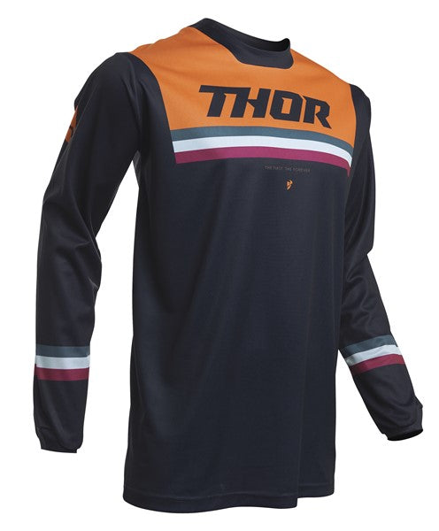 Thor Jersey Pulse Pinner S S20 Midnight Orange Small