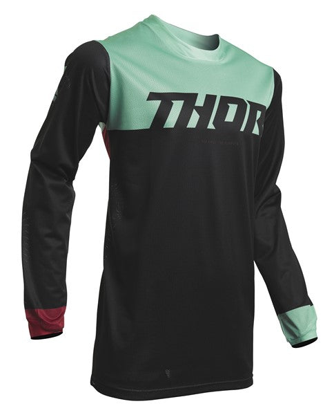 Thor Jersey Pulse Air M S20 Black Mint Fully Vented Medium