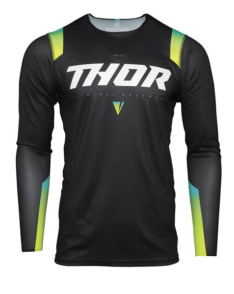 Thor Jersey Mx Prime Pro Unite S21 Black 2XL