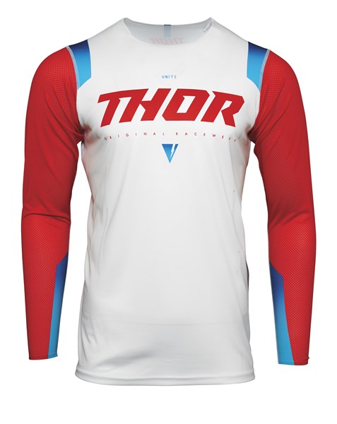 Thor Jersey Mx Prime Pro Unite S21 Red Large