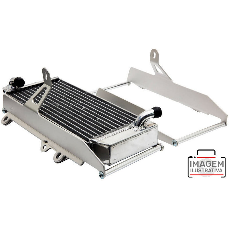 Crosspro Radiator Brace Silver Honda Crf250X 04-17