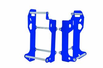 Crosspro Radiator Brace Made in Europe Yamaha YZ125 05-21 YZ250 YZ250X Blue