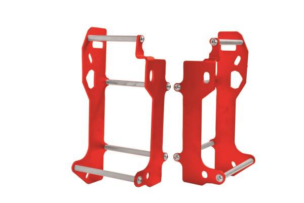 Crosspro Radiator Guards Made in Europe. RED. AJP PR5 250 13-15