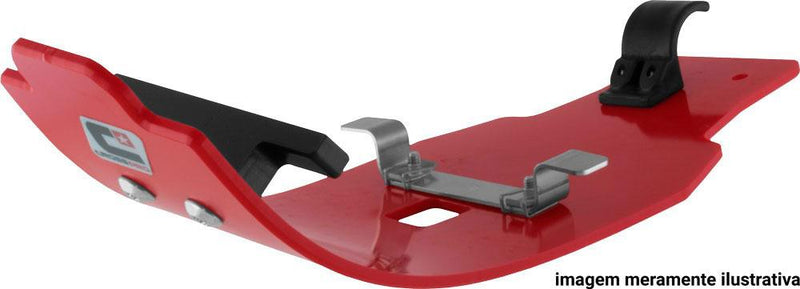 Crosspro Glide Plate DTC Plastic CRF450R CRF450RX 17-18 Red