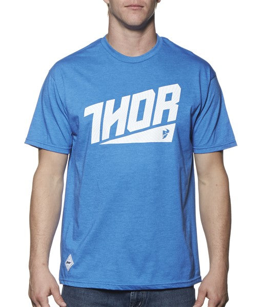 Thor Tee T Shirt Short Sleeve Ascend Blue 2XL MX made in USA