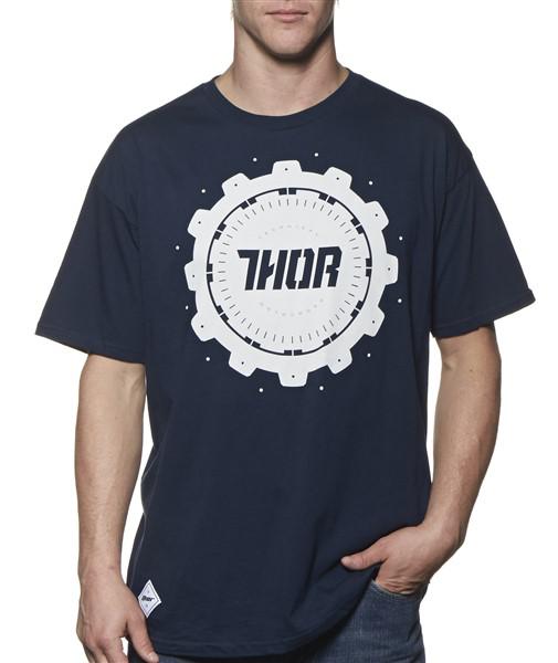 Thor Tee T Shirt Short Sleeve Clutch NV MD Plate Navy MEDIUM