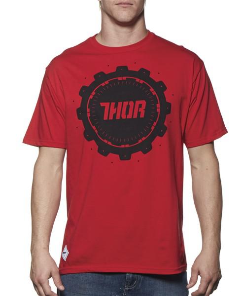 Thor Tee T Shirt Short Sleeve Clutch RD MD Plate Red MEDIUM