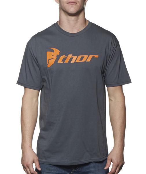 Thor Tee T Shirt Short Sleeve LNP Char MD Loud N Proud Charcoal MEDIUM