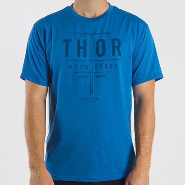 Thor Tee T Shirt Handled Premium Royal Heather Blue Medium